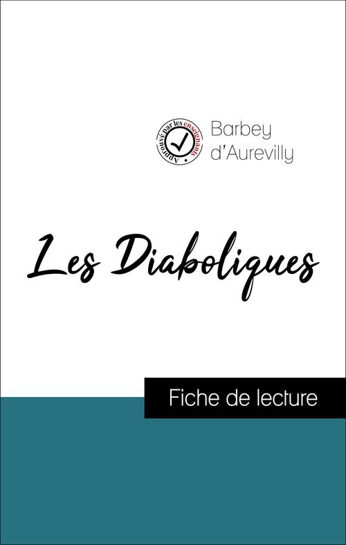 ebook cover of Les Diaboliques de Barbey d'Aurevilly (Fiche de lecture de référence), by Jules Barbey d'Aurevilly