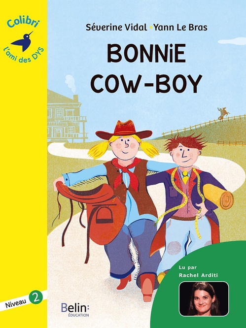 Couverture ebook de Bonnie cow-boy, de Yann Le Bras, Séverine Vidal