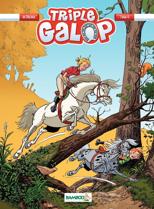 ebook cover of Triple Galop - Tome 6, by Rodrigue/Du Peloux, Christophe Cazenove, Benoît Du Peloux