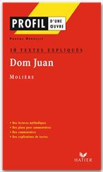 ebook cover of Profil - Molière : Dom Juan : 10 textes expliqués, by Pascal Debailly