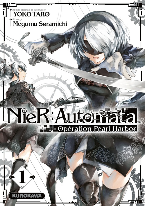 ebook cover of NieR:Automata Opération Pearl Harbor - Tome 1, by Yoko Taro, Megumu Soramichi