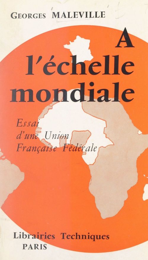 ebook cover of À l'échelle mondiale, by Georges Maleville