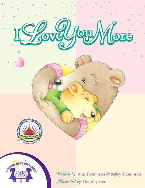 Couverture ebook de I Love You More, de Kim Mitzo Thompson, Bailey Thompson