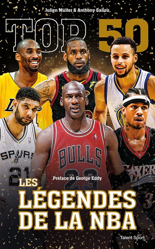 ebook cover of Top 50 : Les légendes de la NBA, by Julien Müller