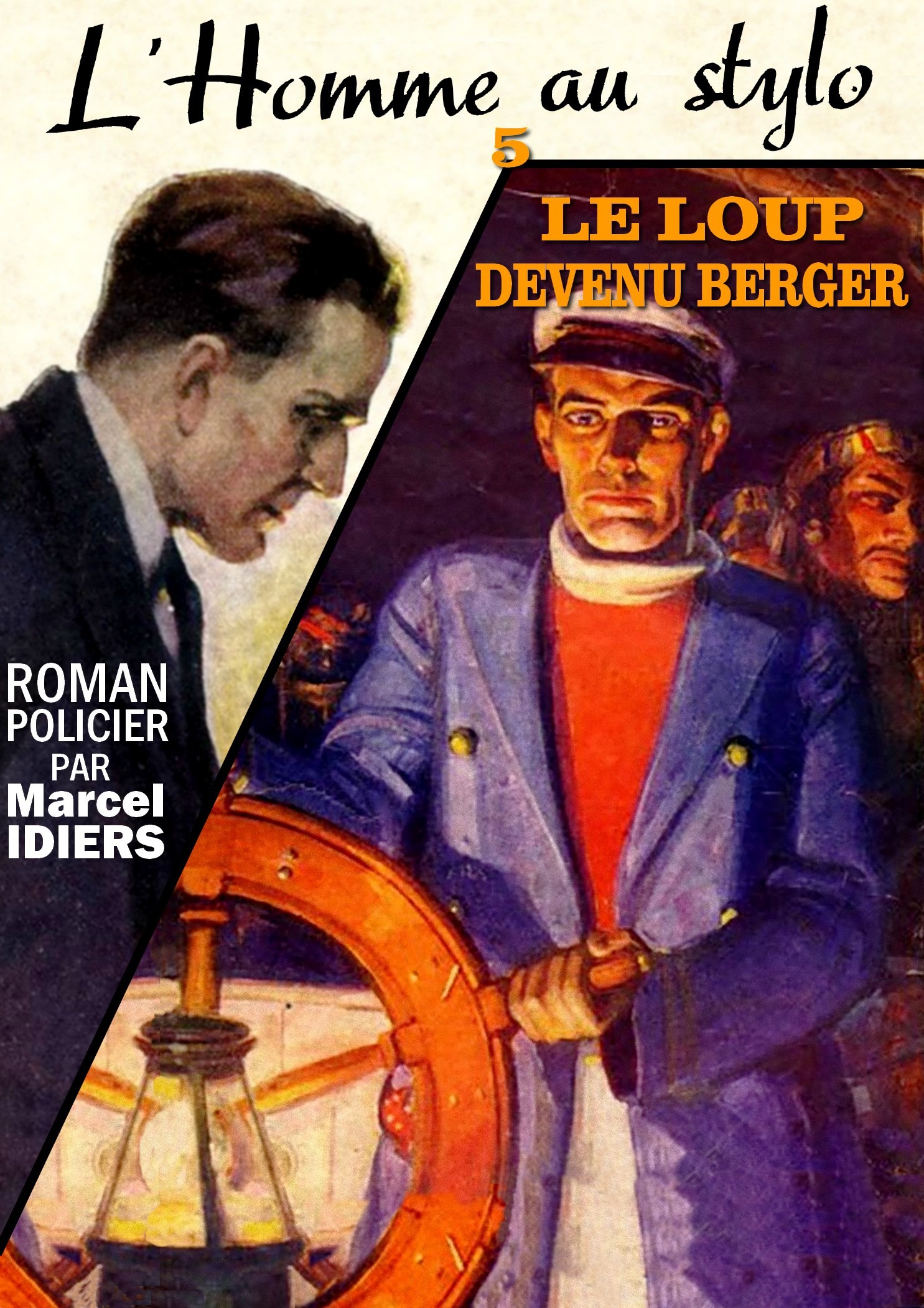 Couverture ebook de Le loup devenu berger, de Marcel Idiers