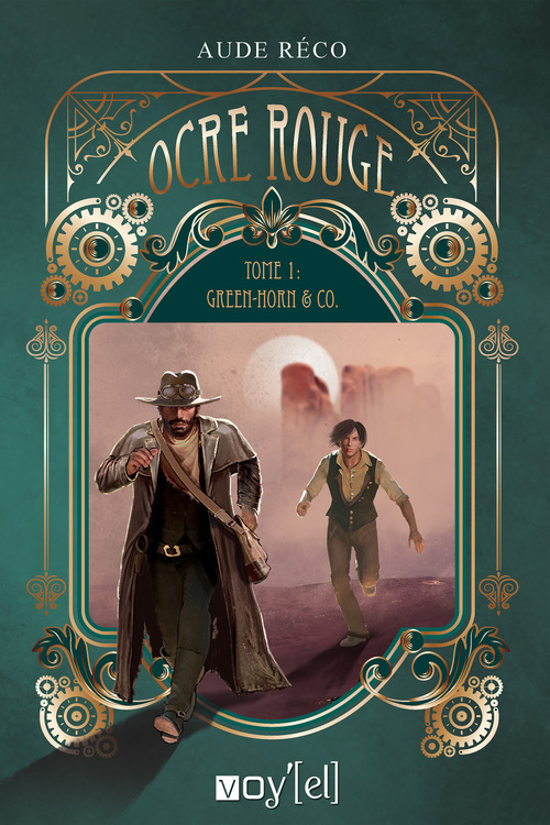 ebook cover of Ocre Rouge, by Aude Reco