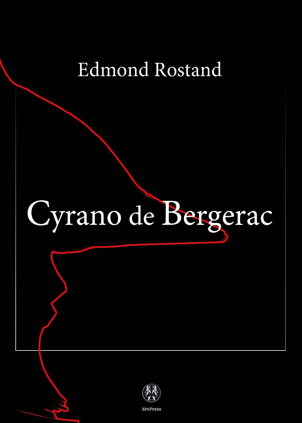 ebook cover of Cyrano de Bergerac, by Edmond Rostand