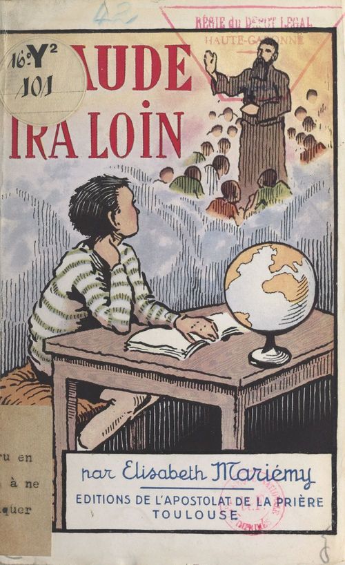 ebook cover of Claude ira loin, by Elisabeth Mariemy