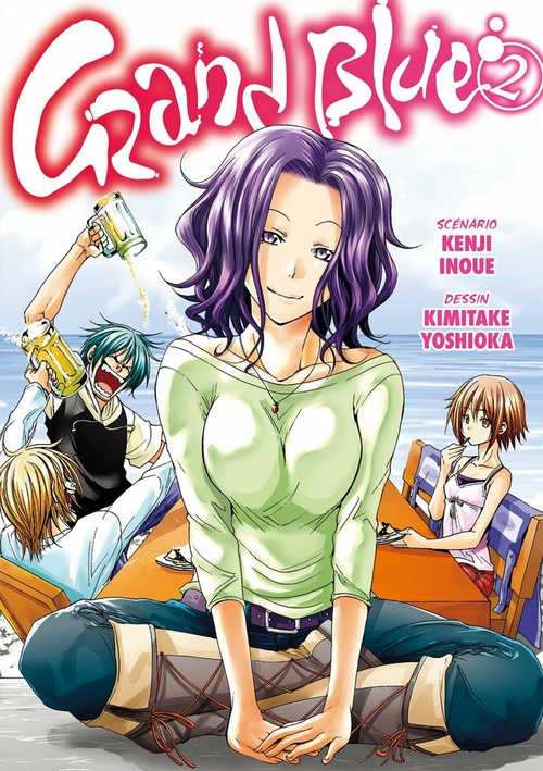 Couverture ebook de Grand Blue - Tome 2, de Kenji Inoue