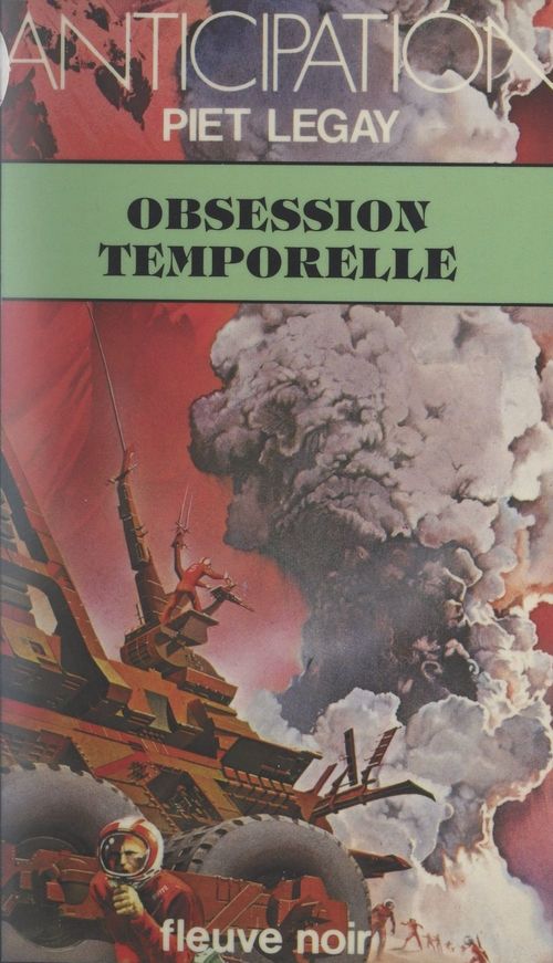 Couverture ebook de Obsession temporelle, de Piet Legay