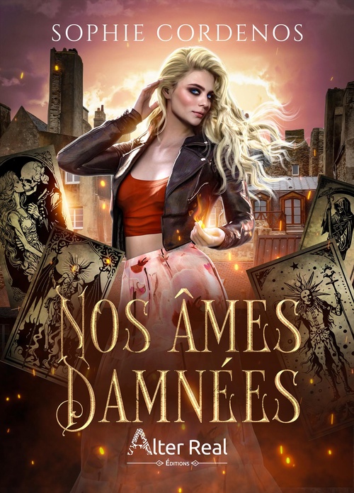 ebook cover of Nos âmes damnées, by Sophie Cordenos