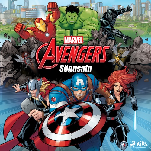 audiobook cover of Hefnendurnir: Sögusafn, by Marvel