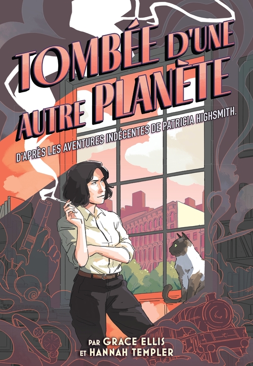 Couverture ebook de Tombée d'une autre planète, de Grace Ellis, Hannah Templer