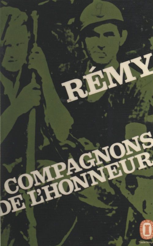 Couverture ebook de Compagnons de l'honneur, de Colonel Remy