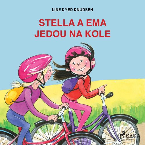 Couverture audiobook de Stella a Ema jedou na kole, de Line Kyed Knudsen
