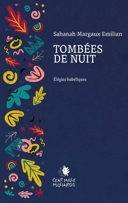 Couverture ebook de Tombées de nuit, de Margaux Sahanah Emilian