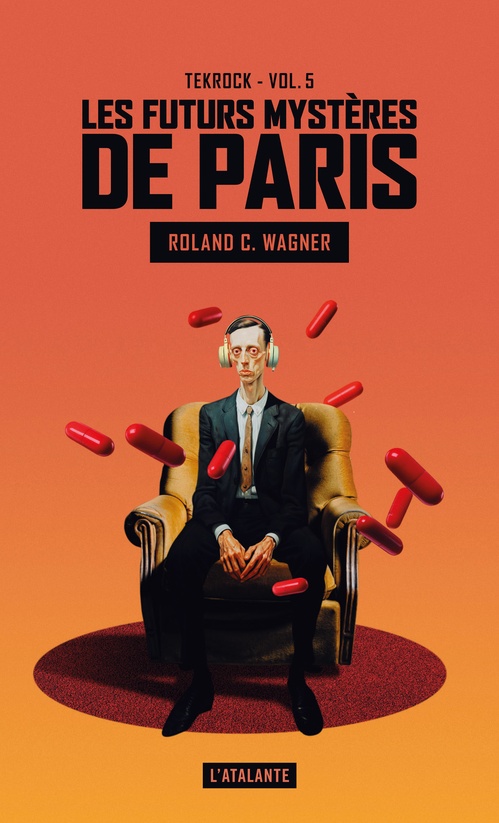 Couverture ebook de Tekrock, de Roland C. Wagner