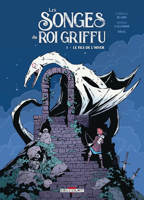 Couverture ebook de Les Songes du roi Griffu T01 - Le Fils de l'hiver, de Cyrielle Blaire