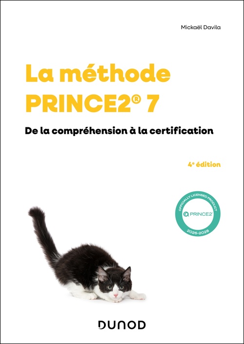 Couverture ebook de La méthode PRINCE2 v7- 4e éd., de Mickael Davila