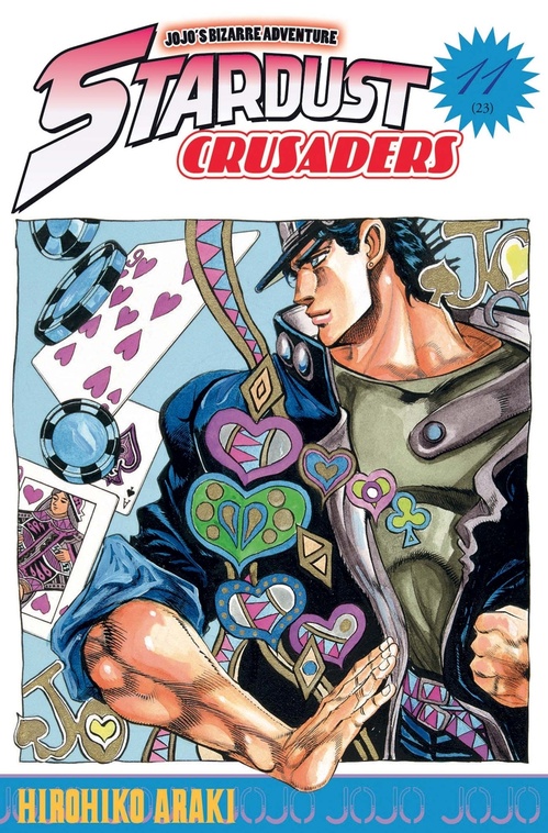 Couverture ebook de Jojo's - Stardust Crusaders T11, de Hirohiko Araki