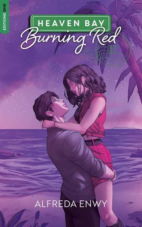 Couverture ebook de Burning Red - Heaven Bay Tome 2, de Alfreda Enwy