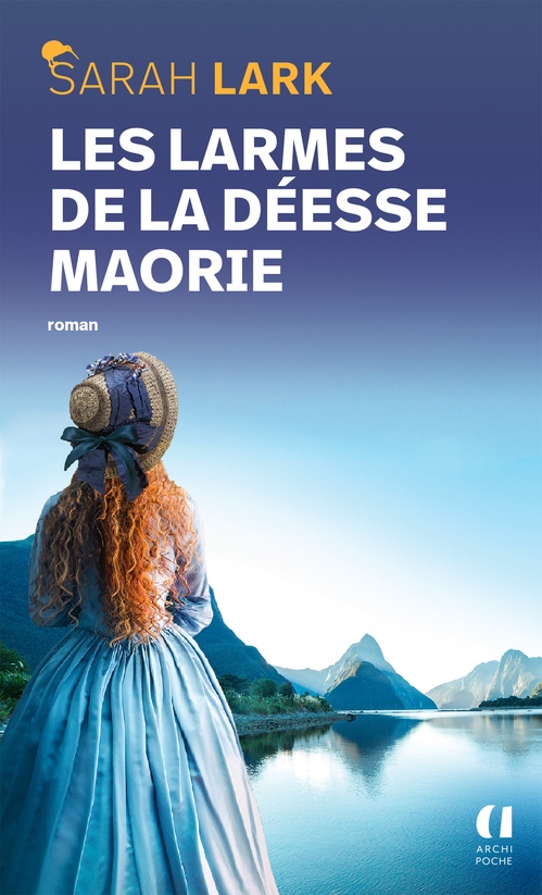 Couverture ebook de Les larmes de la déesse maorie, de Sarah Lark