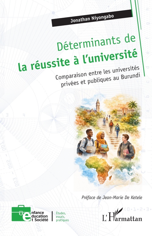 ebook cover of Déterminants de la réussite à l´université, by Jonathan Niyongabo