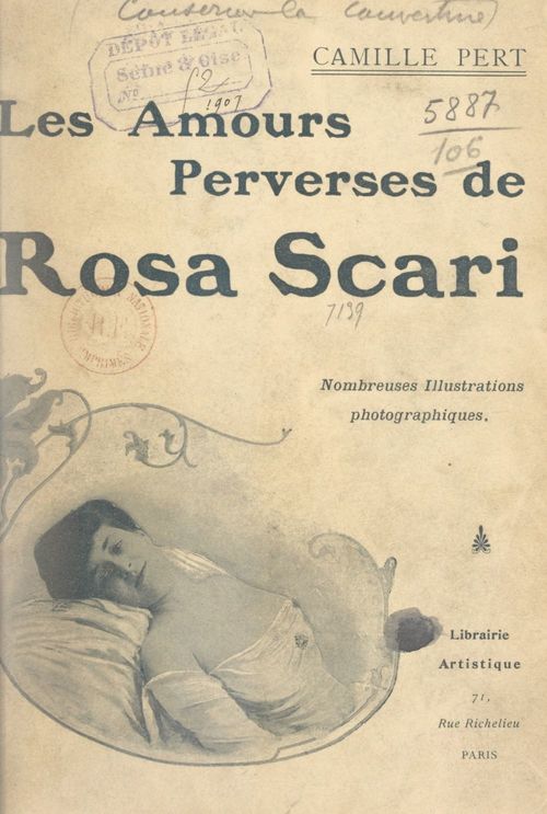 ebook cover of Les amours perverses de Rosa Scari, by Camille Pert