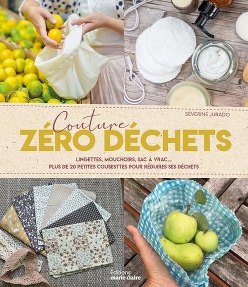 Couverture ebook de Coudre pour une maison zéro déchets MCL , de Severine Jurado