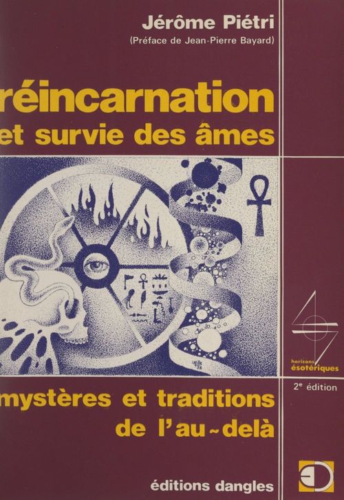 Couverture ebook de Réincarnation et survie des âmes, de Jerome Pietri