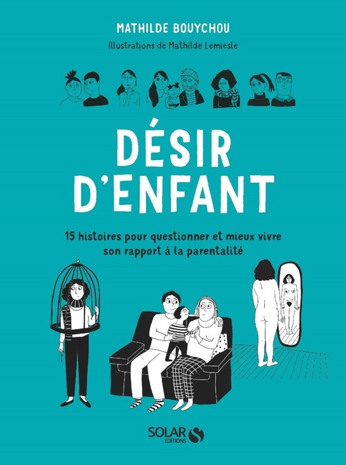 Couverture ebook de Désir d'enfant, de Mathilde Bouychou