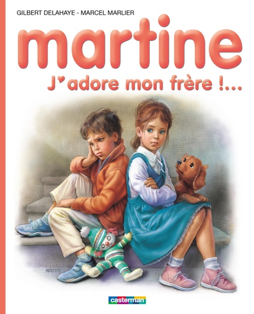 Couverture ebook de Martine. J'adore mon frère !, de Marcel Marlier, Gilbert Delahaye