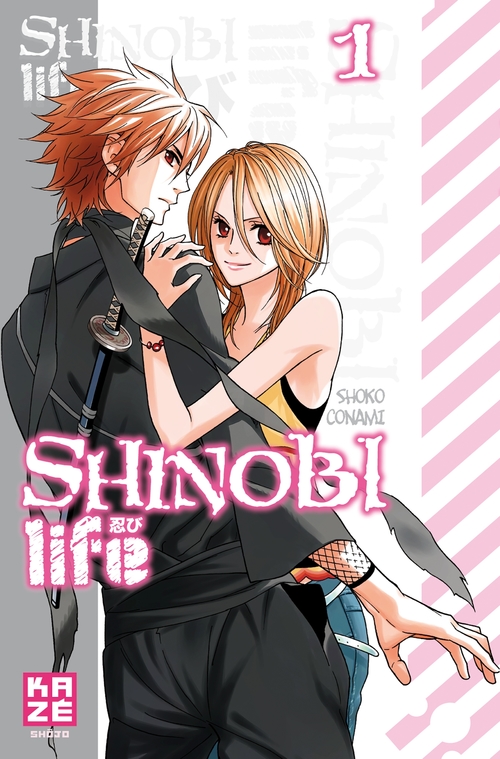Couverture ebook de Shinobi life T01, de Shoko Conami