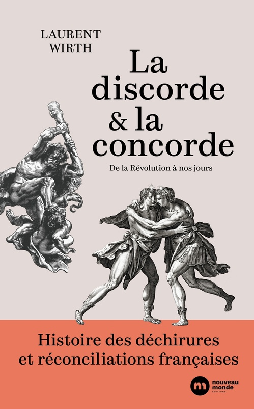 Couverture ebook de La discorde & la concorde, de Laurent Wirth