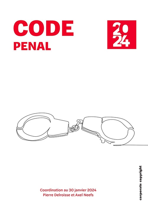 ebook cover of Code pénal, by Axel Neefs, Pierre Delroisse