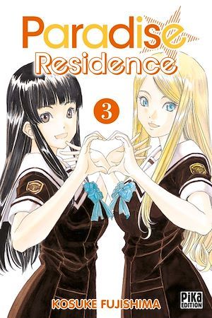 Couverture ebook de Paradise Residence T03, de Kosuke Fujishima