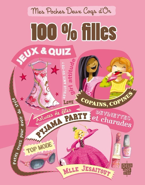 ebook cover of 100% filles, by Collectif