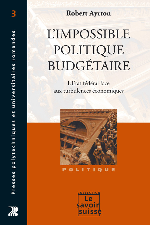 Couverture ebook de L'impossible politique budgétaire, de R Ayrton