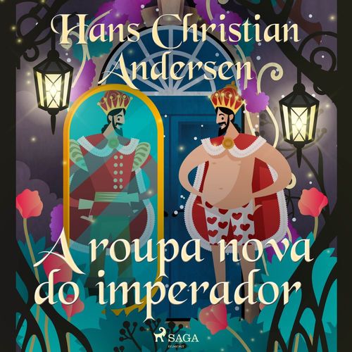 Couverture audiobook de A roupa nova do imperador, de Hans Christian Andersen