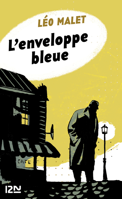 Couverture ebook de L'enveloppe bleue, de Léo Malet