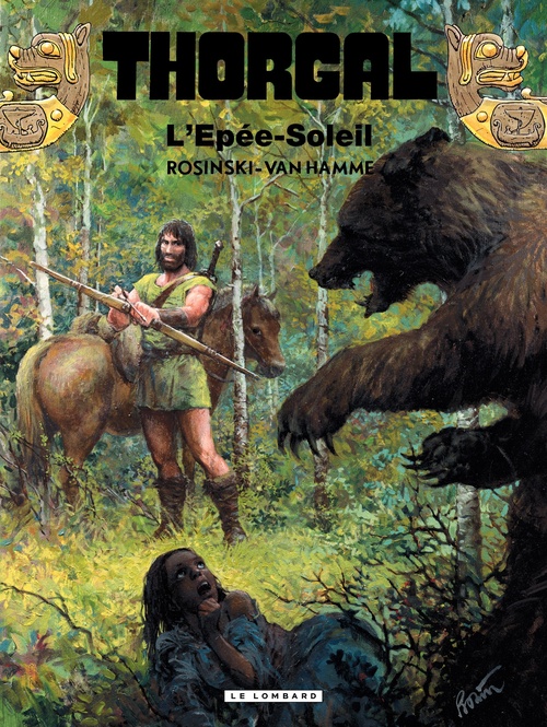 Couverture ebook de Thorgal - Tome 18 - L'Épée-soleil, de Jean Van Hamme, Grzegorz Rosinski
