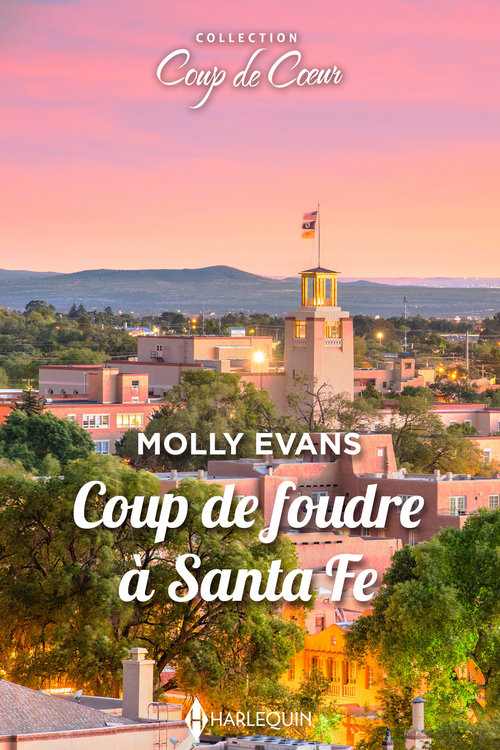 Couverture ebook de Coup de foudre à Santa Fe, de Molly Evans
