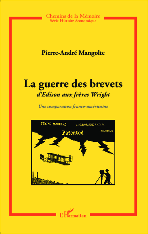 ebook cover of La guerre des brevets, by Pierre-andré Mangolte