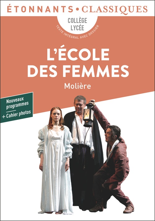 Couverture ebook de L'École des femmes, de Molière
