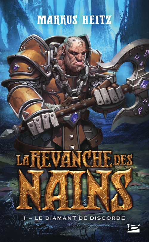 Couverture ebook de La Revanche des Nains, T1 : Le Diamant de discorde, de Markus Heitz