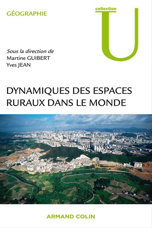 Couverture ebook de Dynamiques des espaces ruraux dans le monde, de