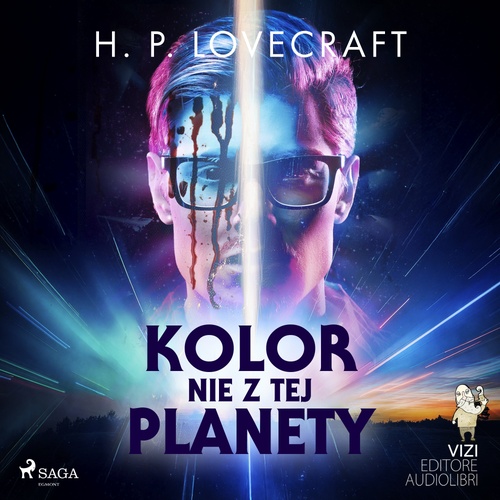 audiobook cover of Kolor nie z tej planety, by Howard Phillips Lovecraft