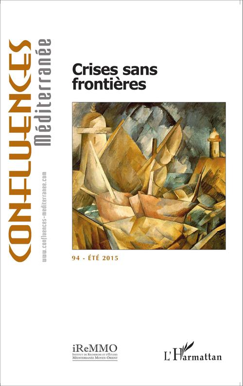 ebook cover of Crises sans frontières, by Confluences méditerranée