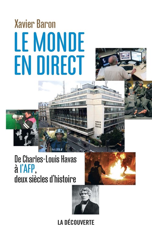 Couverture ebook de Le monde en direct, de Xavier Baron