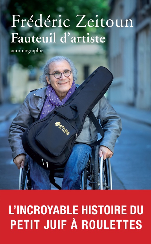 Couverture ebook de Fauteuil d'artiste, de Frédéric Zeitoun